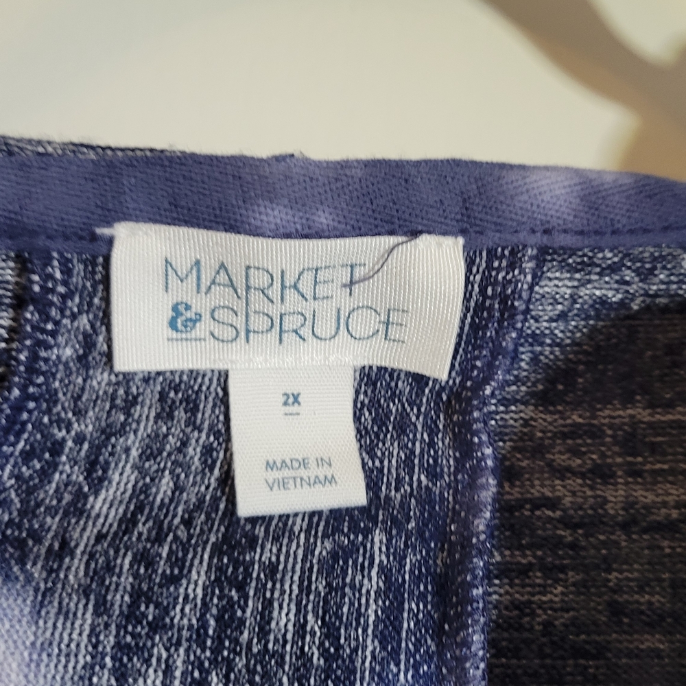Market & Spruce Perine Pocket Hooded Knit Top - Picture 2 of 3